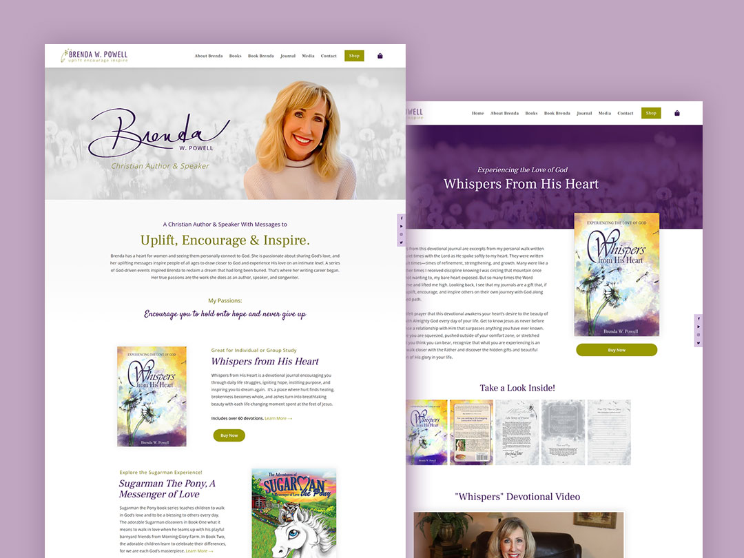 web design brendawpowell